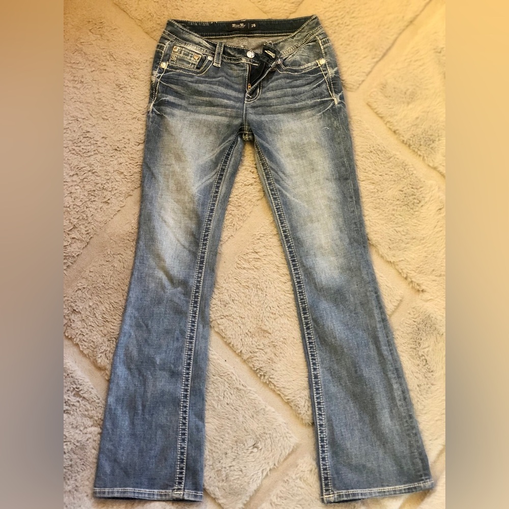 Miss Me Mid-rise Bootcut Jeans